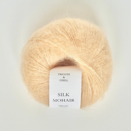 SILK MOHAIR - PEACH