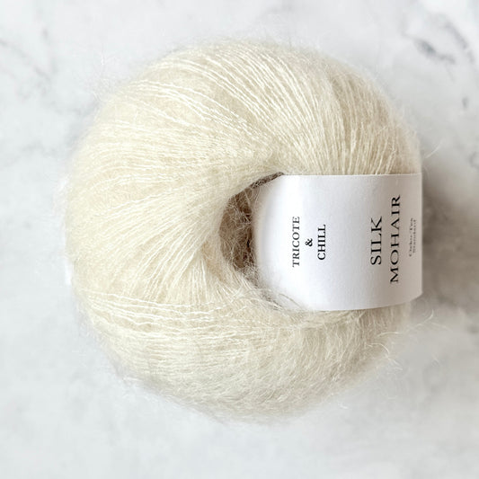 SILK MOHAIR - ECRU