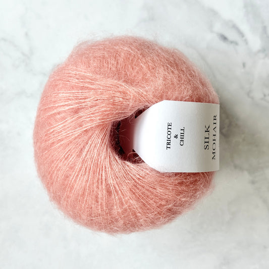 SILK MOHAIR - BLUSH