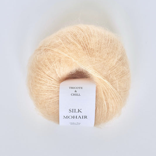 SILK MOHAIR - PEACH