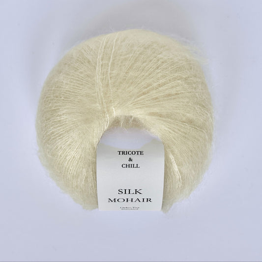 SILK MOHAIR - ECRU